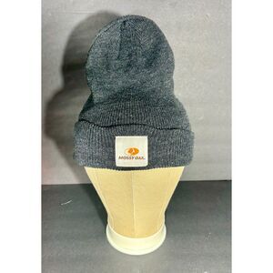 Mossy Oak Black Knit Beanie Hat Mens One Size Outdoor Hunting Winter Skull Cap